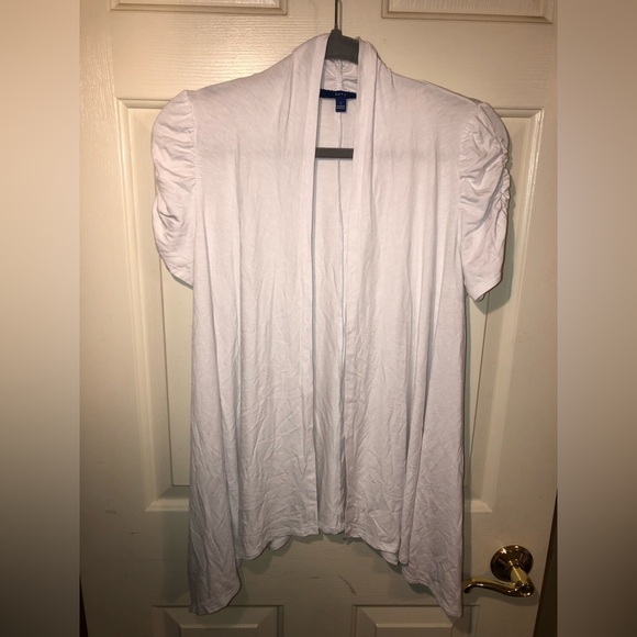 Apt. 9 Cardigan shark-bite style open front flattering fit NWOT Size Small - Picture 3 of 16